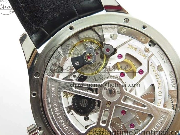 MIROTIME 1230 Portuguese Real PR Real Annual Calendar IW503510 ZF 1:1 Best Edition Green Dial on Black Leather Strap A QuickDry 7097